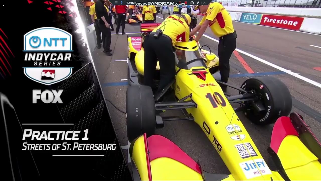 Вступление к гонкам Indycar на FS2: Улицы Санкт-Петербурга, 1-я тренировка.