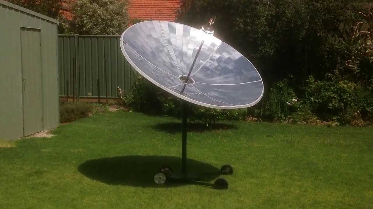 Paraboloid Solar Steam Turbine