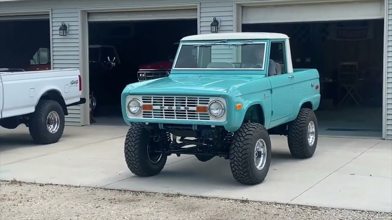 Restoring a 1969 Ford Bronco Sport- Half Cab from the Ground up!