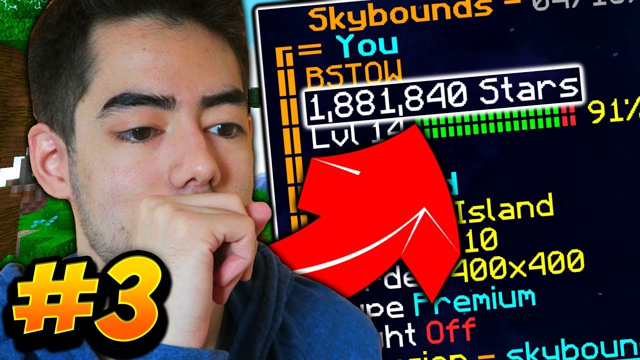 HOW TO MAKE 1 MILLION STARS EASILY! | SKYBOUNDS #3 (Minecraft SKYBLOCK SMP Season 3)