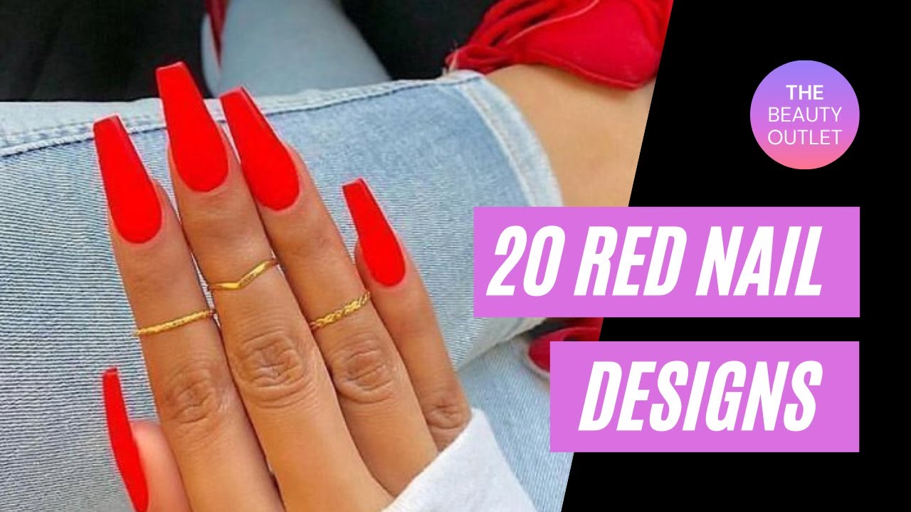20 Red Nail Designs That Are Trending Right Now