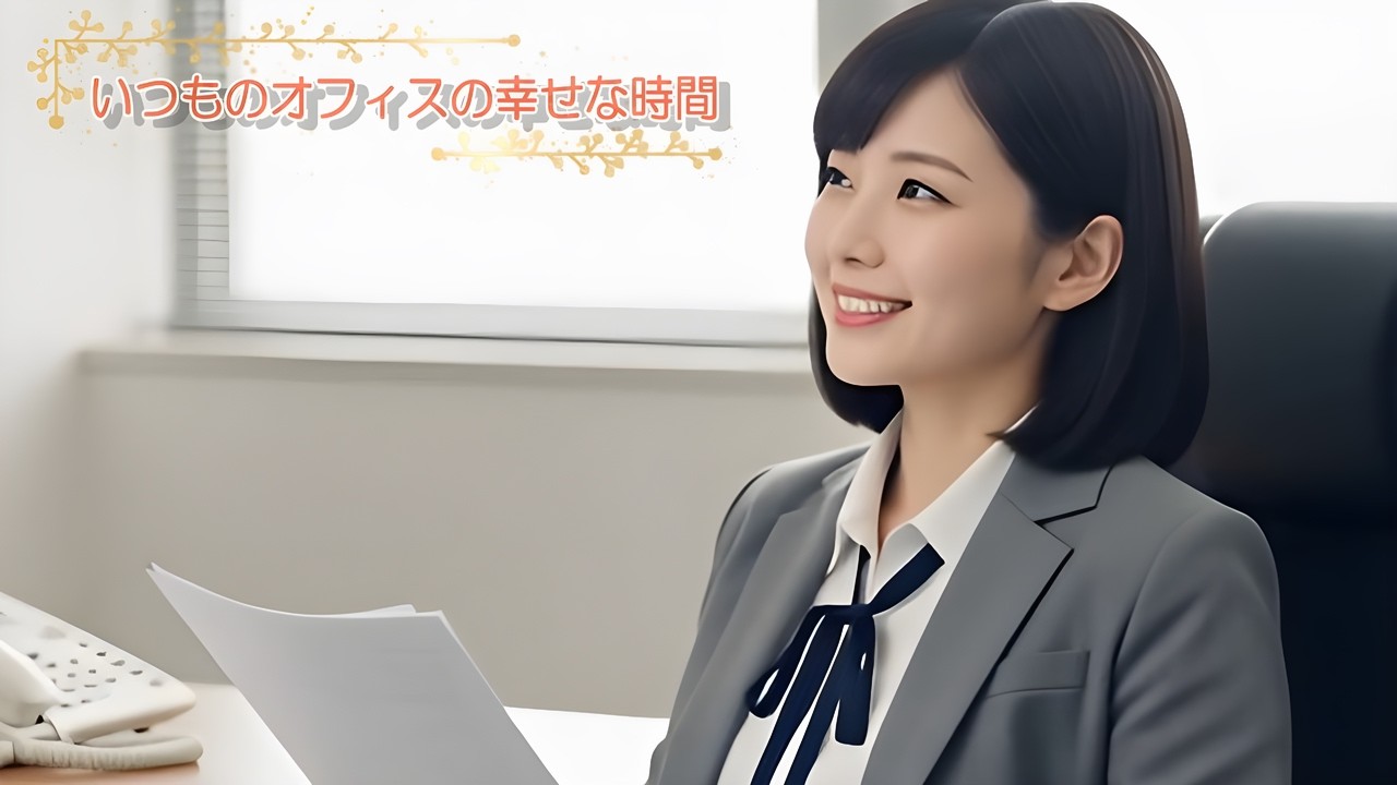 いつものオフィスの午後｜A typical afternoon at the office／scene-2