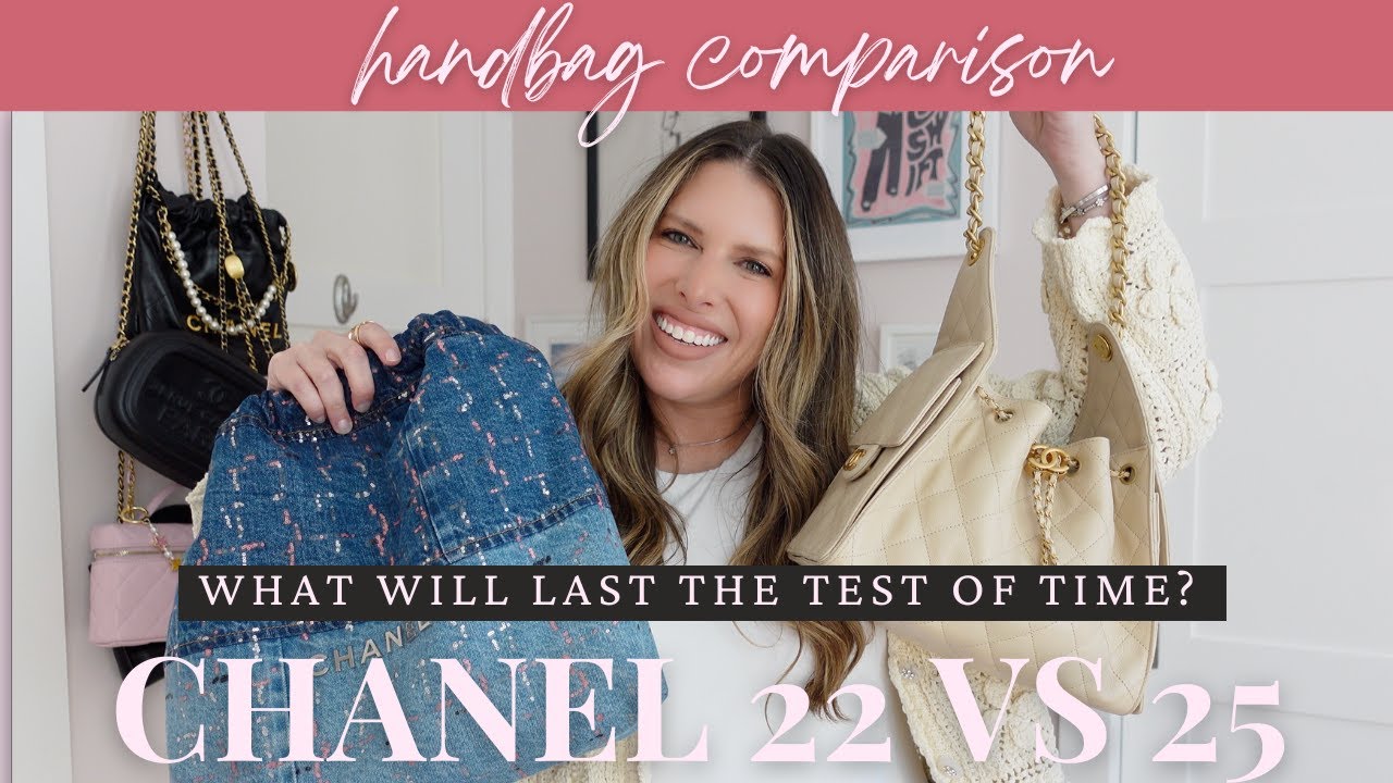 IS IT TOO TRENDY?? Chanel 25 / 22 Comparison! What fits & if they will last the test of time! 🤔