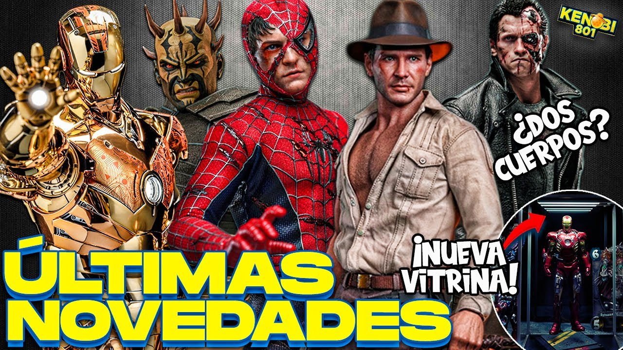 🧐 Novedades 1/6 #123:¡INDIANA JONES, SPIDER-MAN, INART RECTIFICA, FECHAS DE KAUSTIC, BARBOSSA Y MÁS!