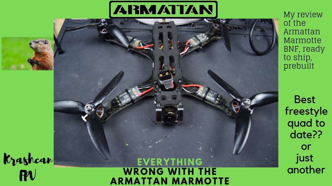 Armattan Marmotte BNF/PNP/ ready to ship review #ArmattanQuads #Marmotte #FPV