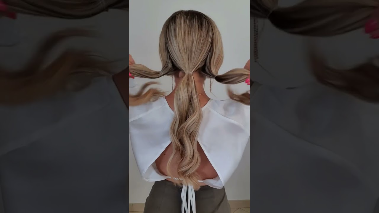 Elegante und minimalistische Frisur😍😍