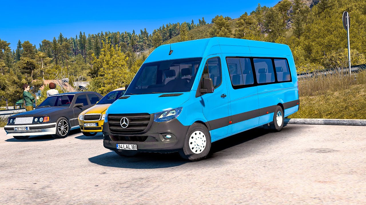 Mercedes Benz Sprinter 2019 | ETS2 1.53 Bus mods