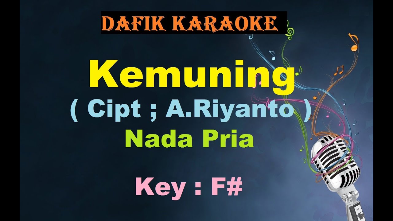 Kemuning (Karaoke) Tetty Kadi Nada Pria /Cowok Male Key F# cipt A.Riyanto Lagu Nostalgia
