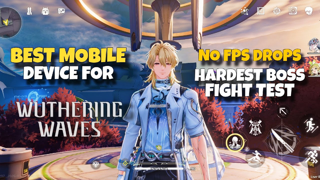 Fighting one of the Hardest Boss Fights in Wuwa to Showcase Mobile Performance at its Peak
