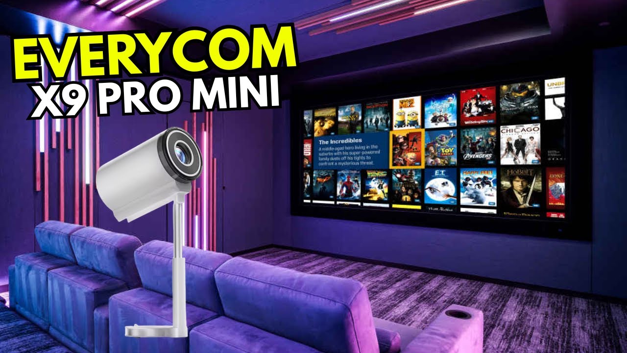L'HOME CINEMA alla portata di TUTTI! | UNBOXING e TEST - EVERYCOM X9 PRO MINI