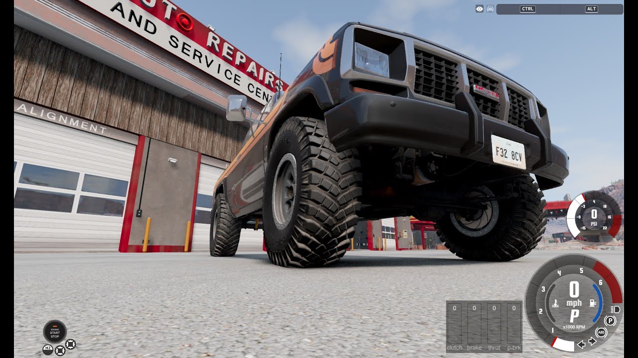 BEAMNG-OFF ROAD FUN-TOUGH TRUCK TESTING