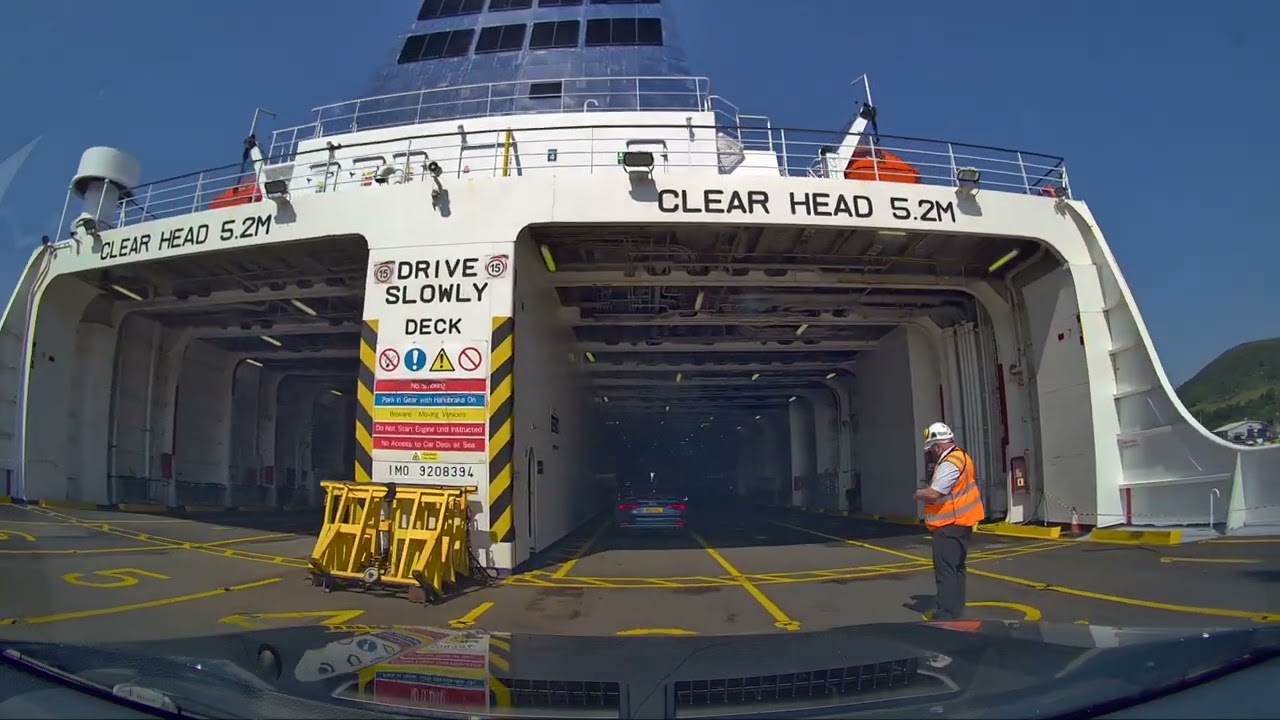 P&O Ferries Cairnryan, Scotland to Larne, Northern Ireland