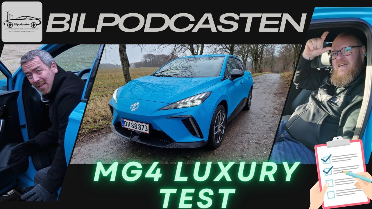 MG4 LUXURY stor anmeldelse af lille familiebil til små penge, test og anmeldelse af elbilen