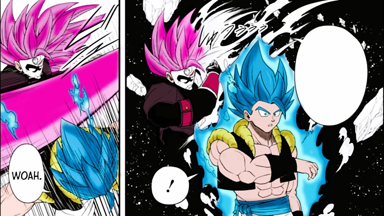 Gogeta vs Black Goku Manga Dragon Ball Heroes