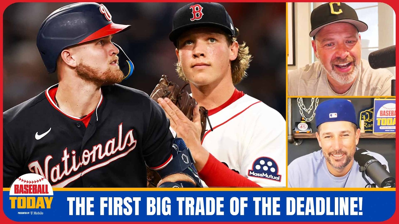 Reaction to the first major MLB trade before the deadline! | Baseball Today