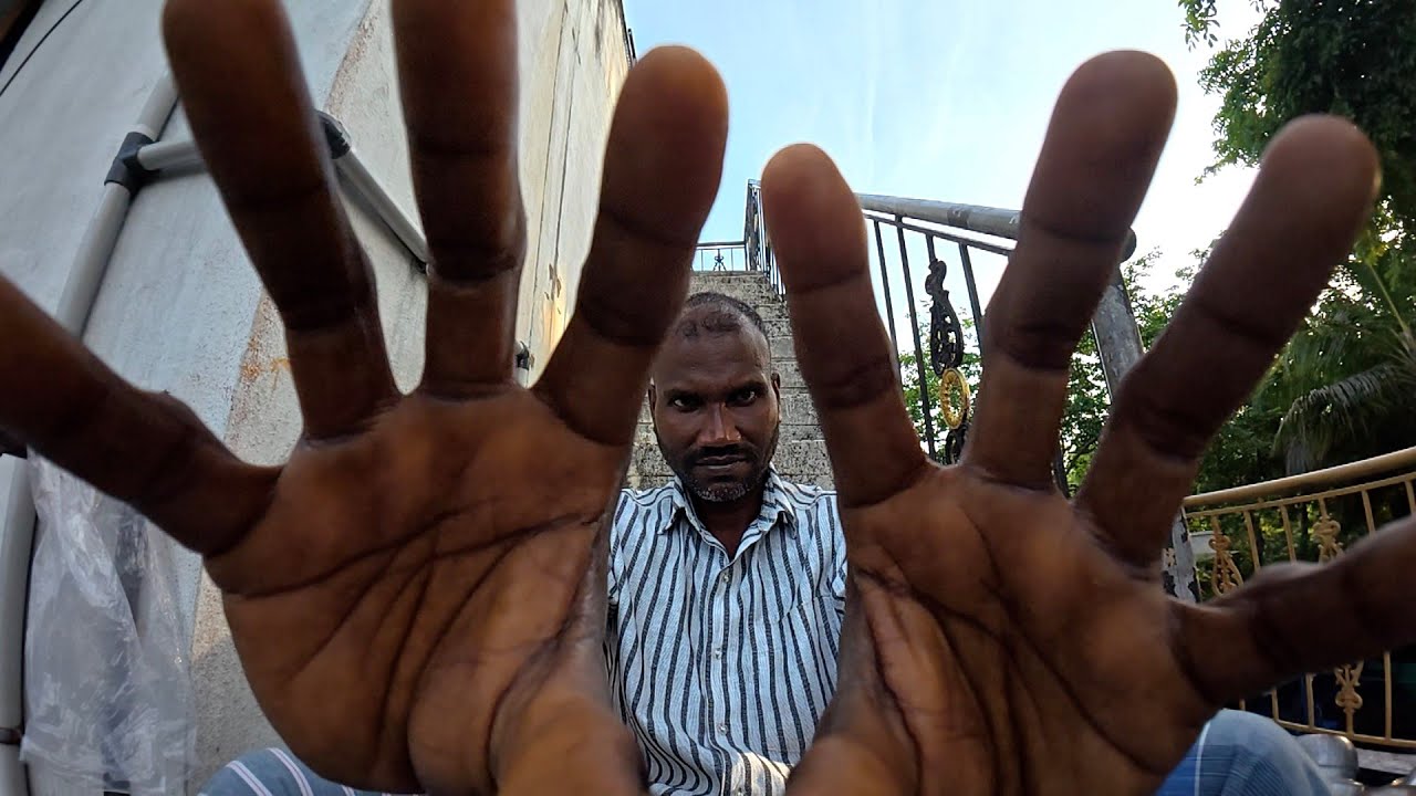 UNIQUE ASMR / SLOW MOTION  CLOSEUP HAND MOVEMENT,