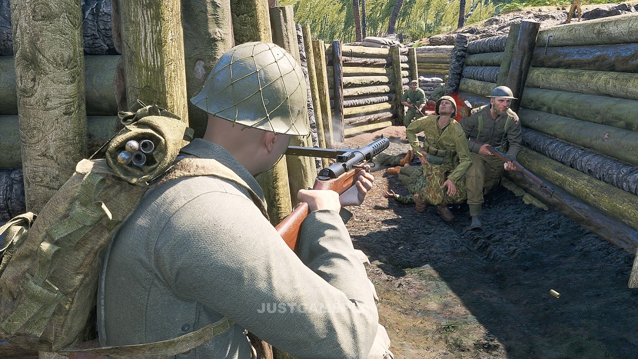Enlisted: Japan BR3 - Pacific War | Guerrilla Warfare Gameplay
