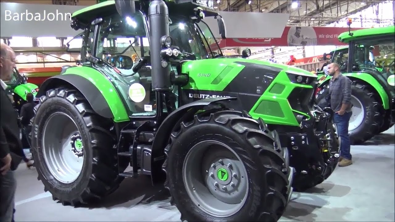 The 2018 DEUTZ - FAHR 6140 Tractor