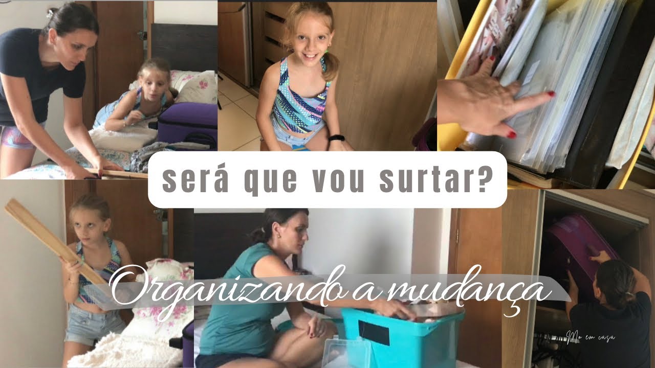 Organizando a mudança | Vlog de rotina