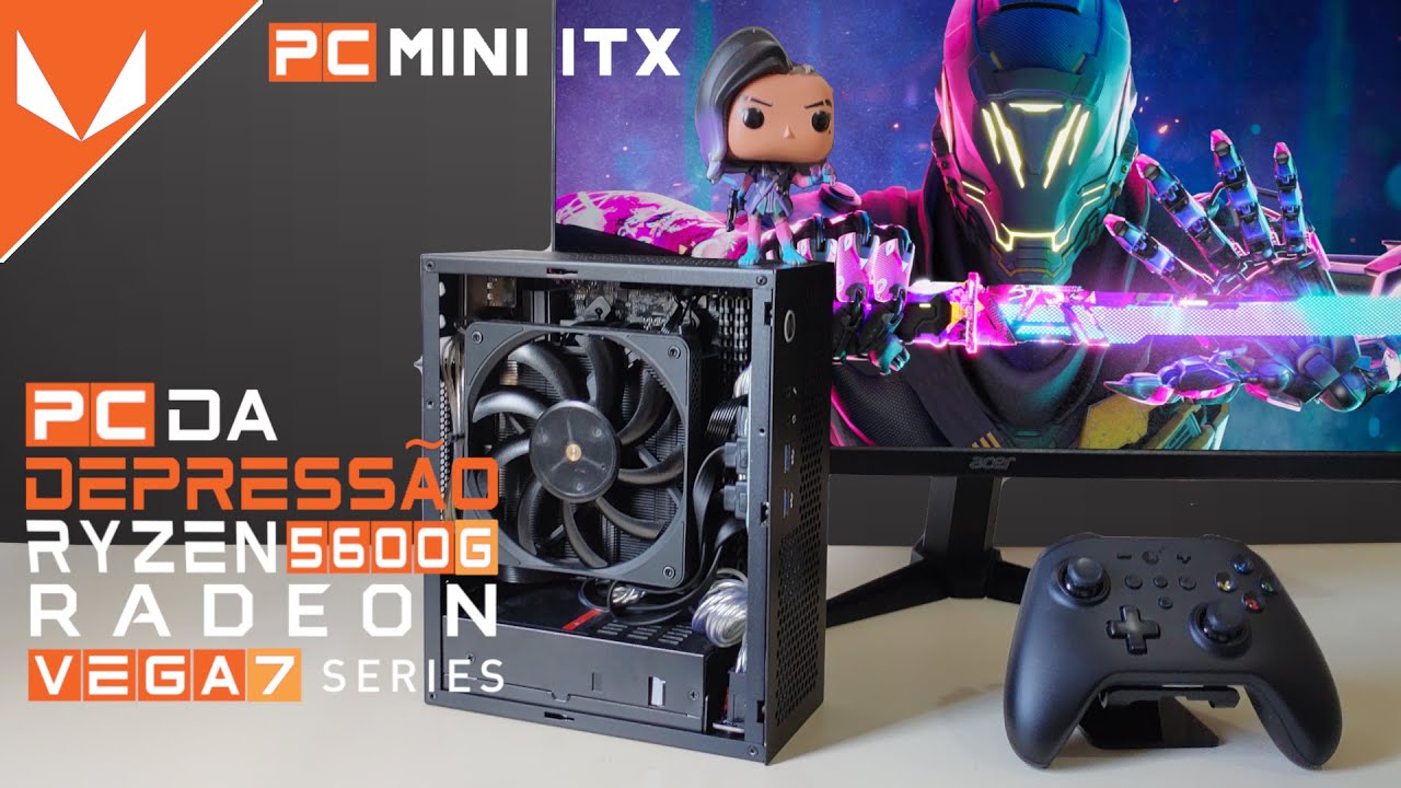PC da Depressão | Montagem passo a passo de um PC Gamer Mini ITX super PODEROSO!