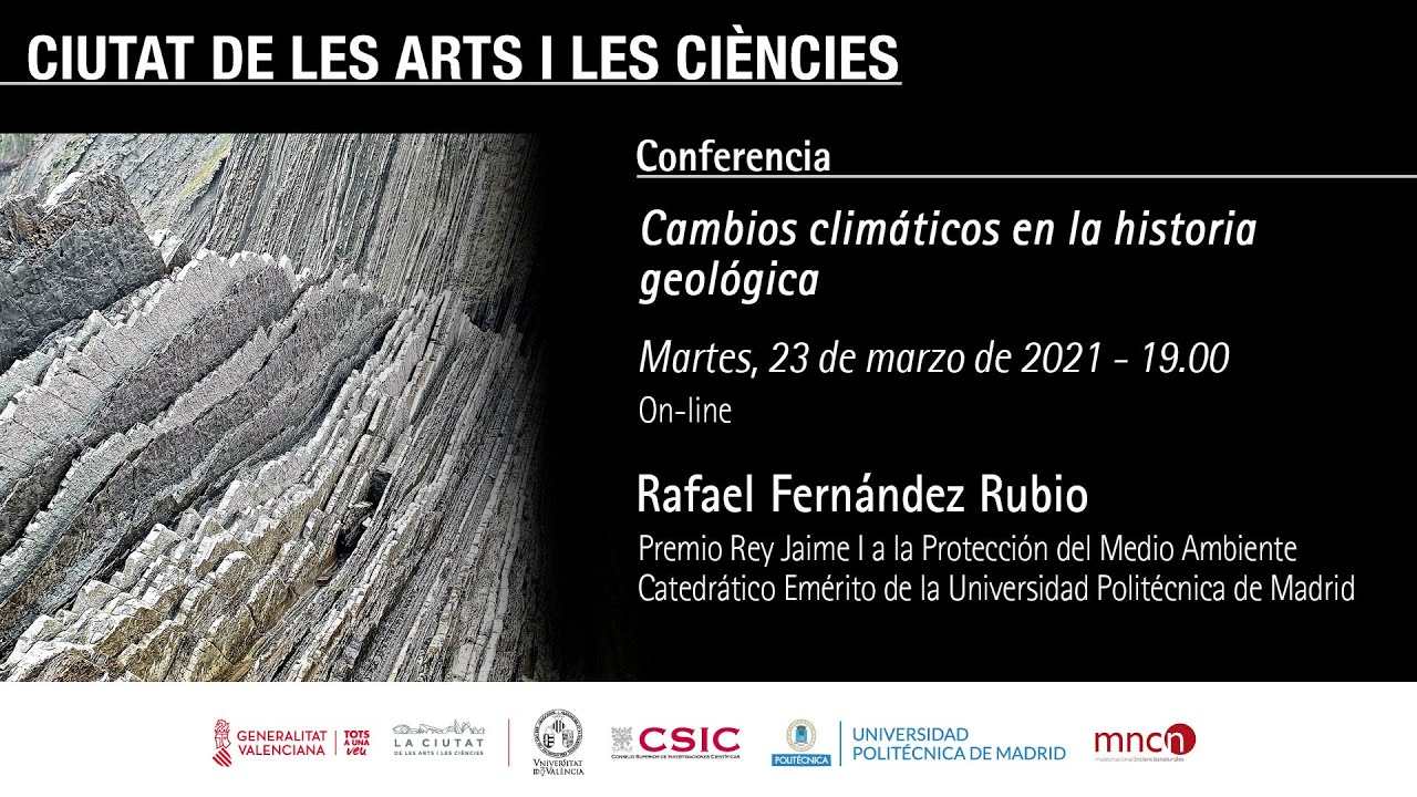 Conferencia. Cambios climáticos en la historia geológica.