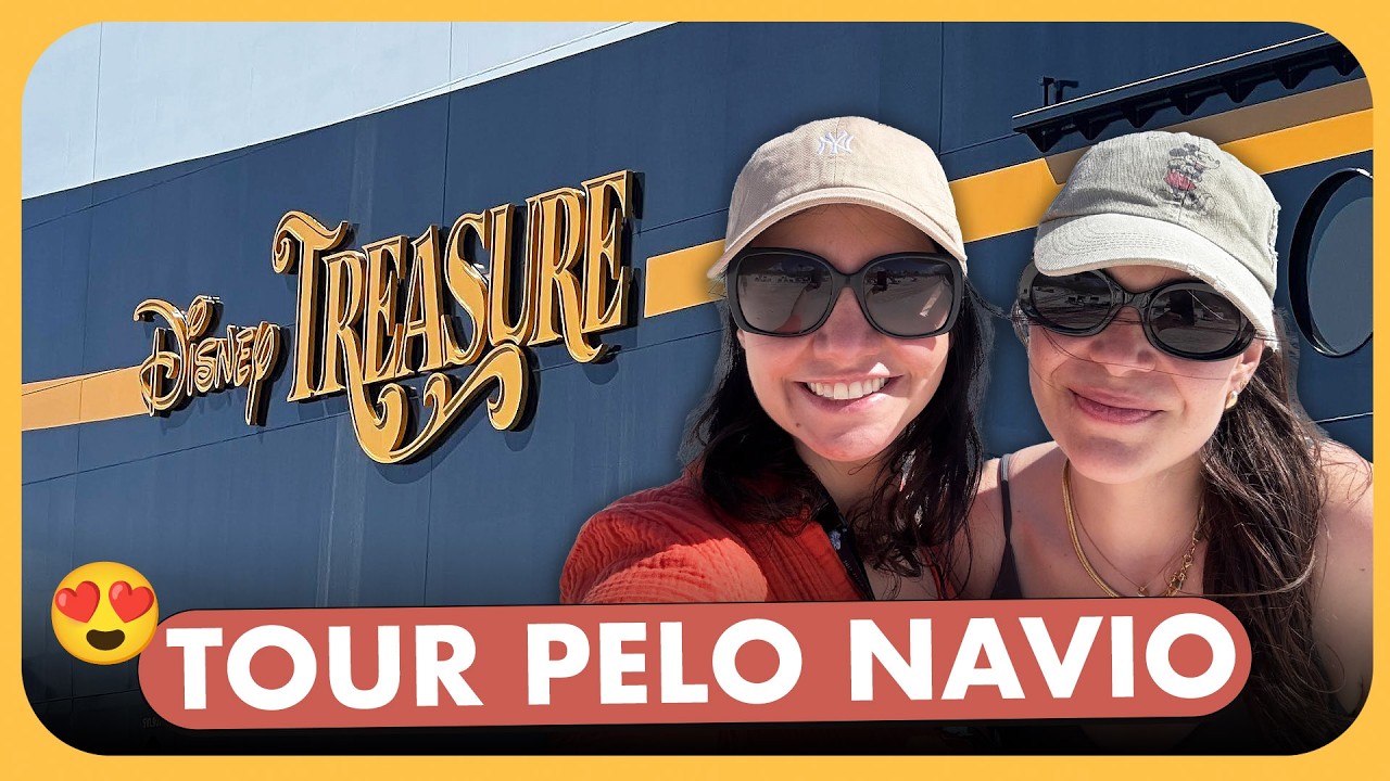 VLOG DO DISNEY TREASURE! DIA 3: CONHECENDO TODOS OS DETALHES DO NAVIO