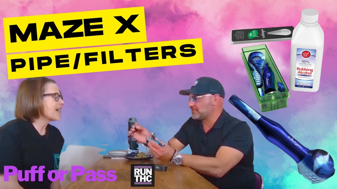 Puff or Pass: Weedgets Maze-X Pipe