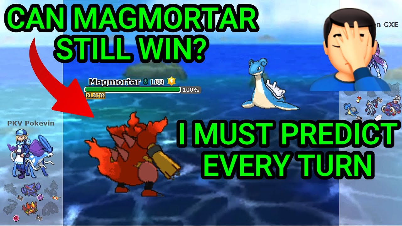 Magmortar Must Predict Everything! (Pokemon Showdown Random Battles) (High Ladder)