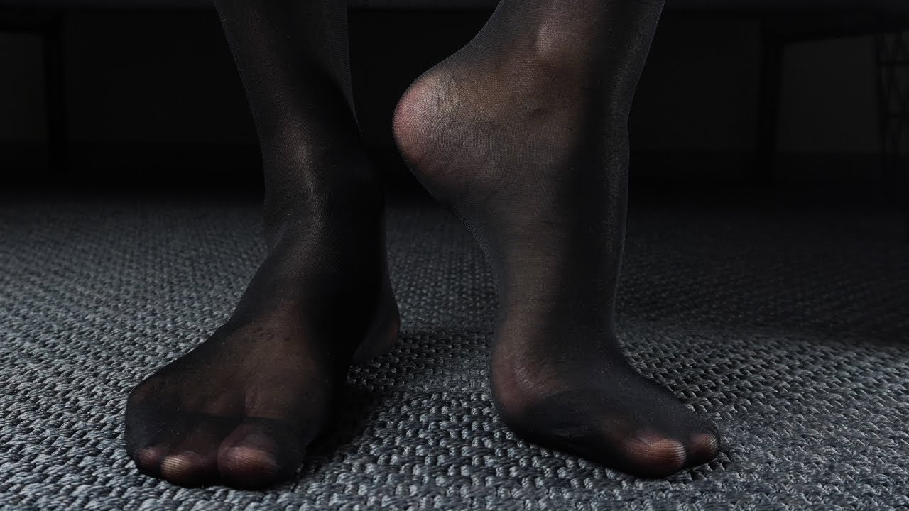 Black Plain Sheer Dress Socks Try-On Haul | TEMU Try-On Haul