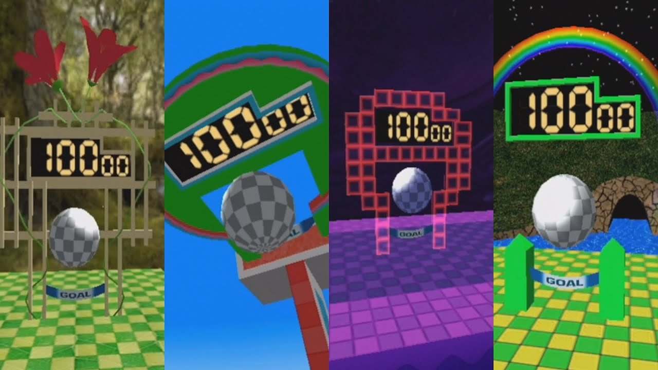 Super Monkey Ball Invasion - All Warp Goals