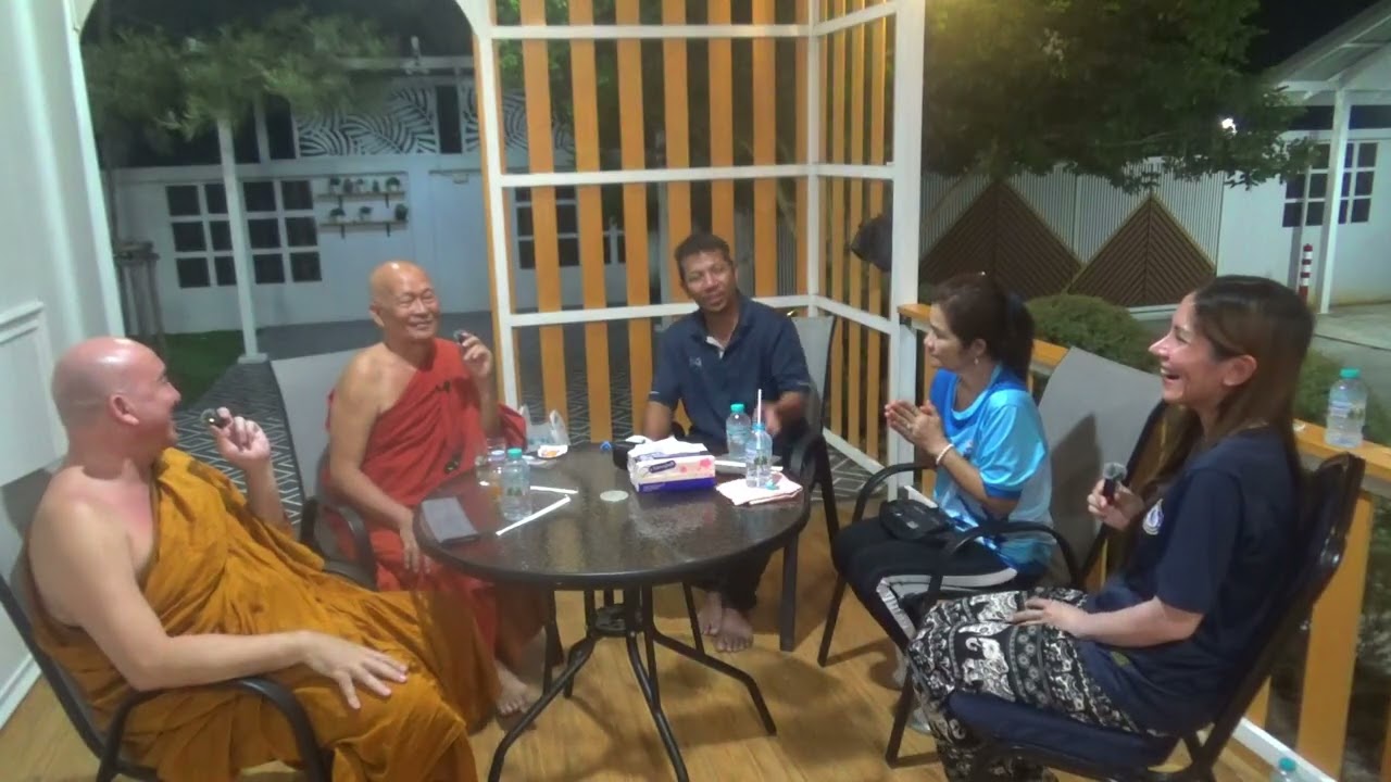 076 สนทนาธรรมสอบถามความเข้าใจ โดย. พระมหาบุชู พระพรสยาม(เอ)โยมทราย,โยมตึก,โยมนกยูง