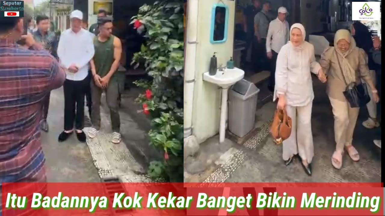 Jokowi Pulang Makan Soto Ajak Iriana, Terkejut Keluar Warung Dicegat Atlet Binaraga Pamer Otot Kekar