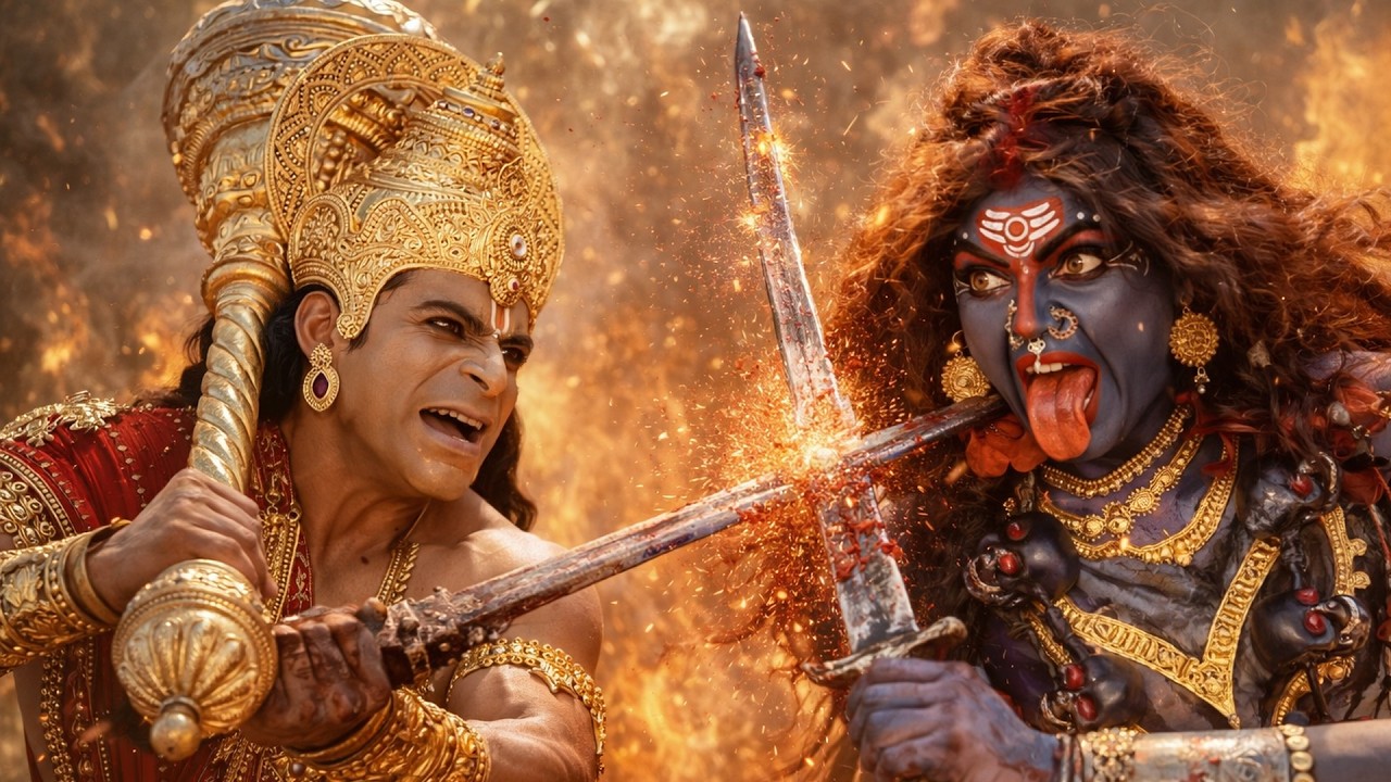 हनुमान जी ने क्यों कटा माँ काली की अपने हाथो से जुबान  || संकटमोचन महाबली हनुमान ||