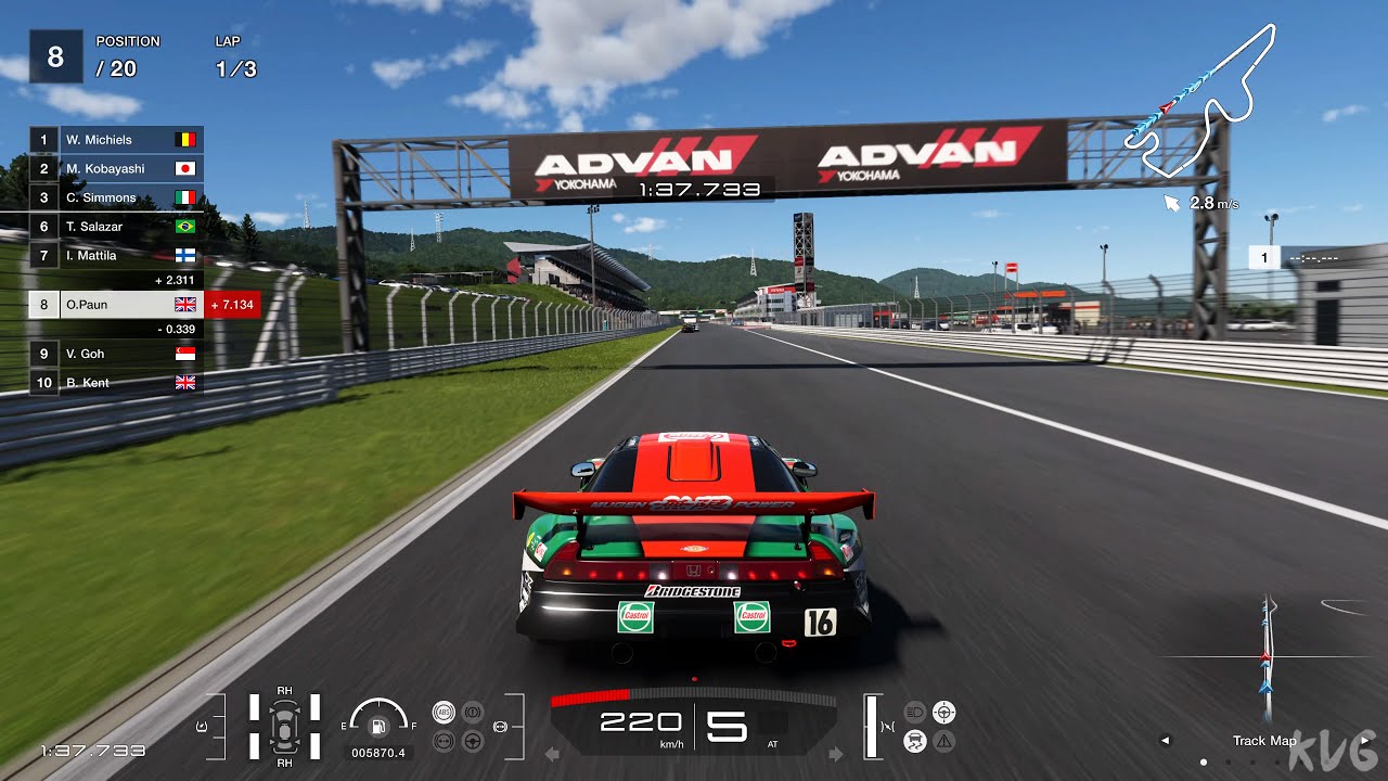 Gran Turismo 7 - Honda NSX GT500 2000 - Gameplay (PS5 UHD) [4K60FPS]