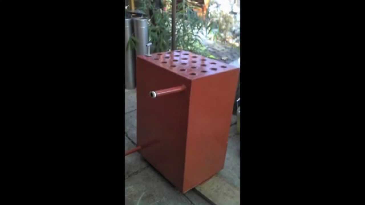 Cazan din zidarie  40 Kw. conceptie proprie .