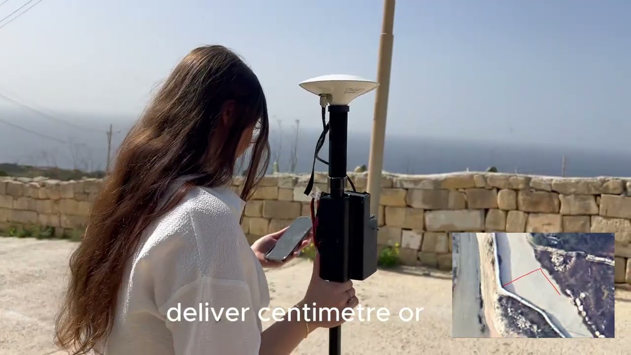GNSS measuring, plotting & mapping.