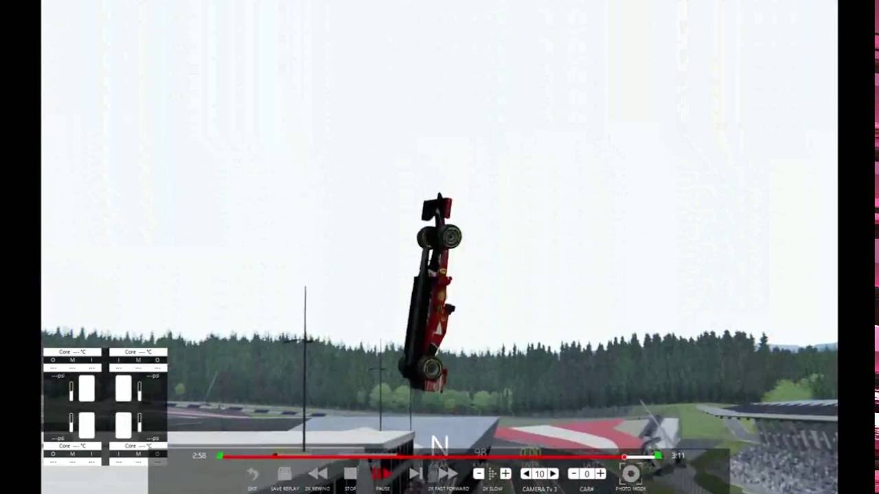 Assetto Cora 1.7, Red Bull Ring car jumping