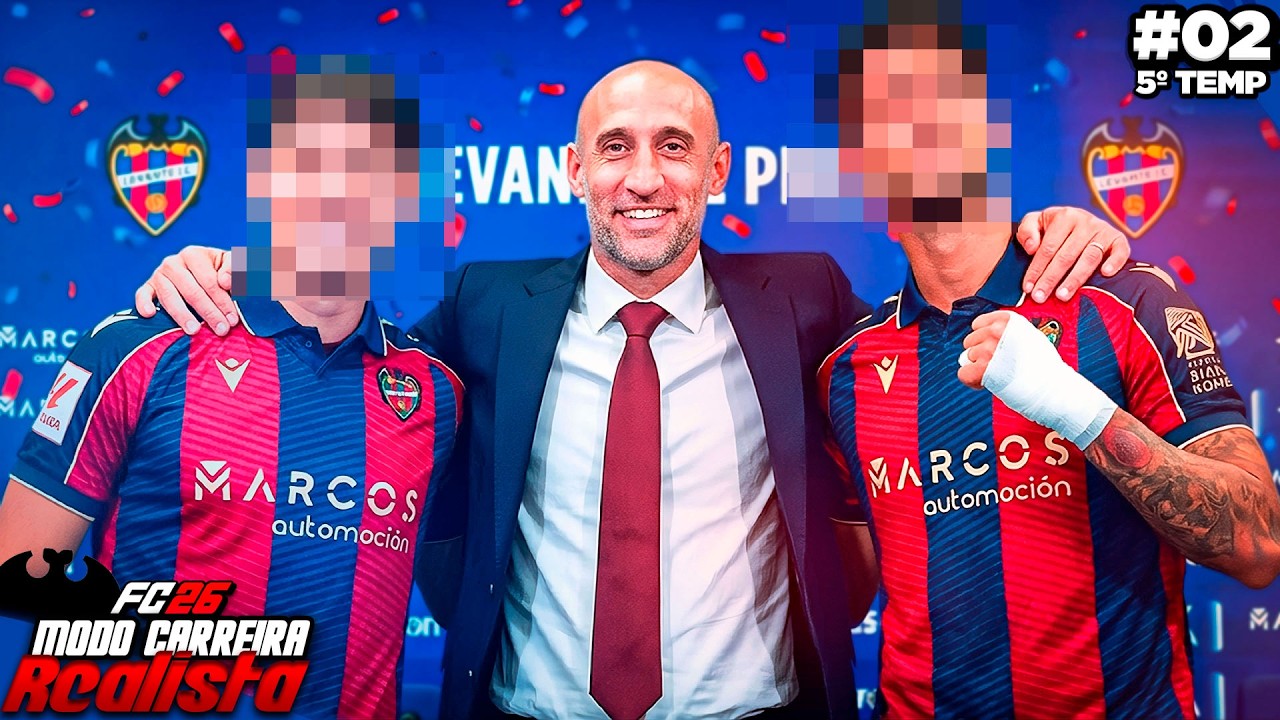 ELES ESTÃO DE VOLTA! TROUXEMOS CRAQUES DO PASSADO - Modo Carreira Realista EA FC26 Parte 2