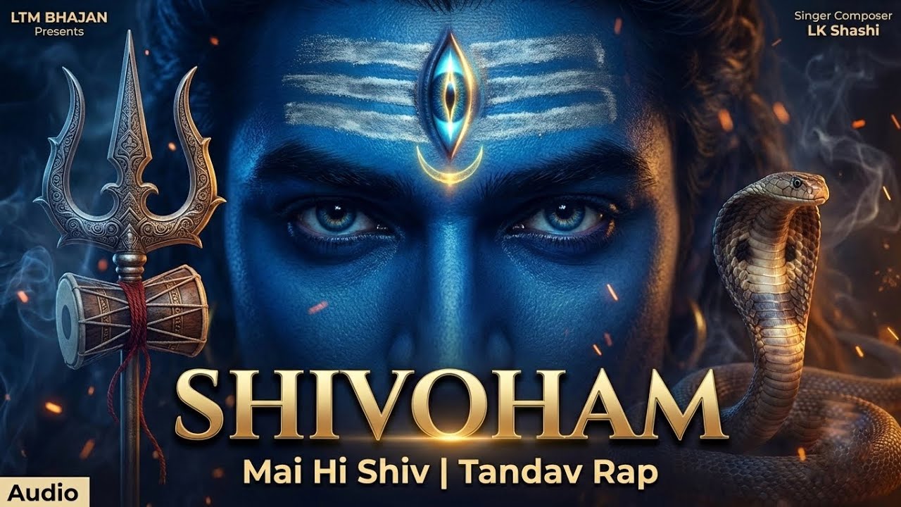 SHIVOHAM – Mai Hi Shiv | Tandav Rap | High Energy Devotional Rap🔥 LK Shashi | LTM Bhajan, PSY Trance