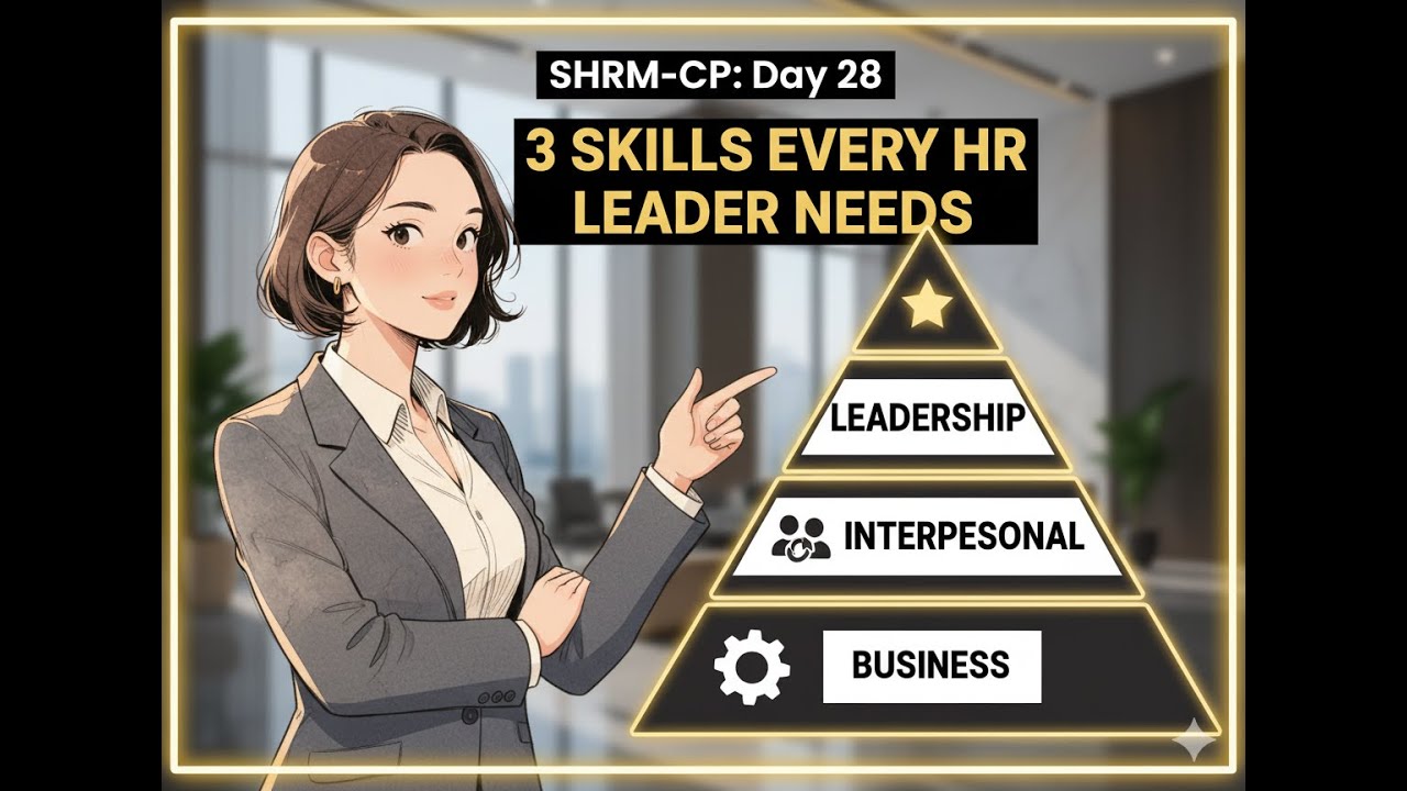 Behavioral Competencies Review | Day 28| 30-Day SHRM-CP Exam Preparation Course |