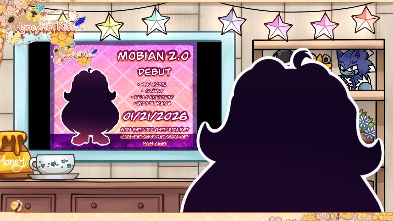 [16+] {🧸Teddy Bear VTuber🍯} MOBIAN 2.0 DEBUT!!! (Just Chatting + Games)