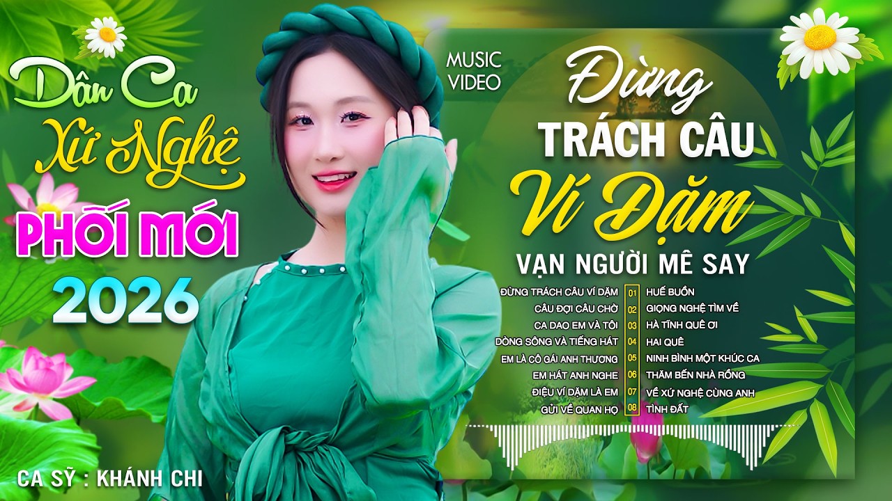 Đừng Trách Câu Ví Dặm🎵Dân Ca Ngọt Ngào 365 - LK Nhạc Sống Dân Ca Xứ Nghệ Ngọt Ngào VẠN NGƯỜI MÊ