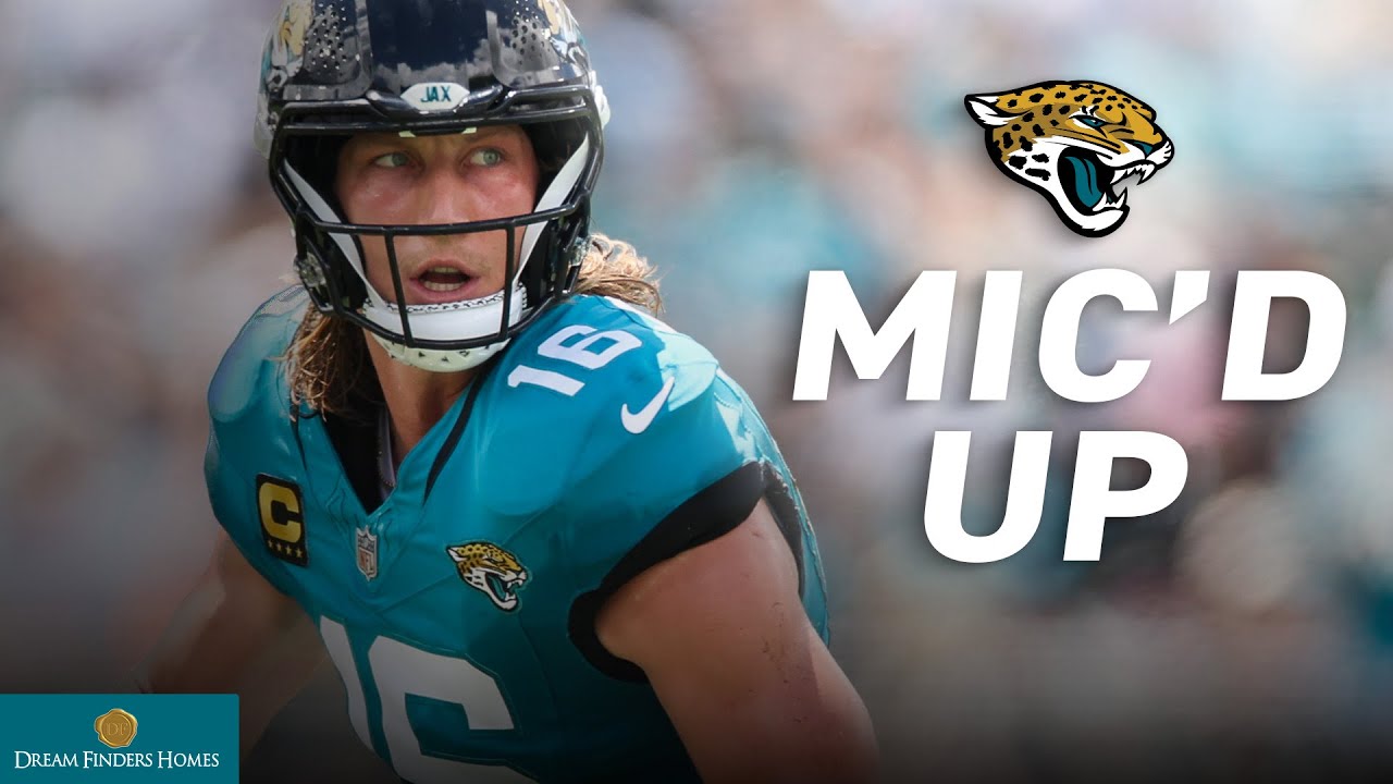 Trevor Lawrence MIC'D UP in Victory vs. Panthers! | Jacksonville Jaguars