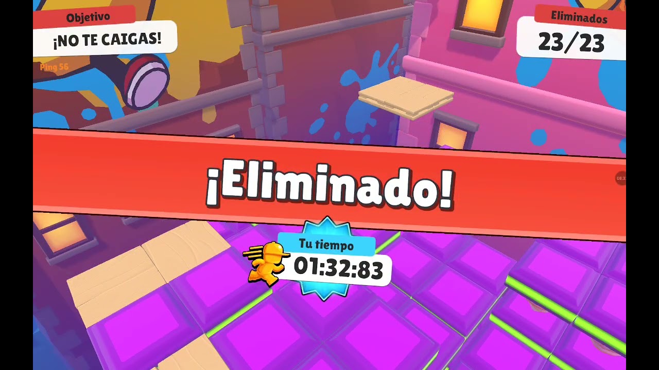 jugando stumble  ganando y perdiendo 
