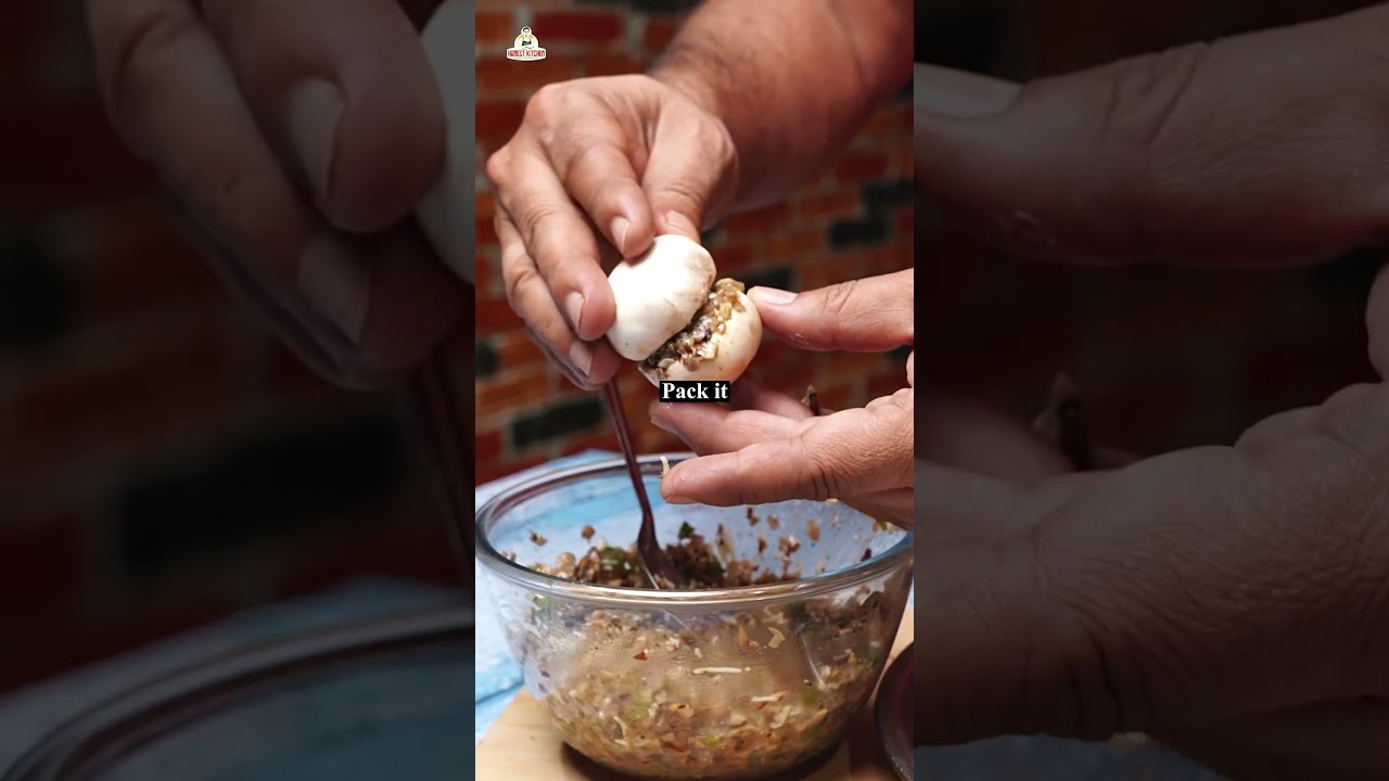 Mushrooms double decker #recipe #honestkitchen