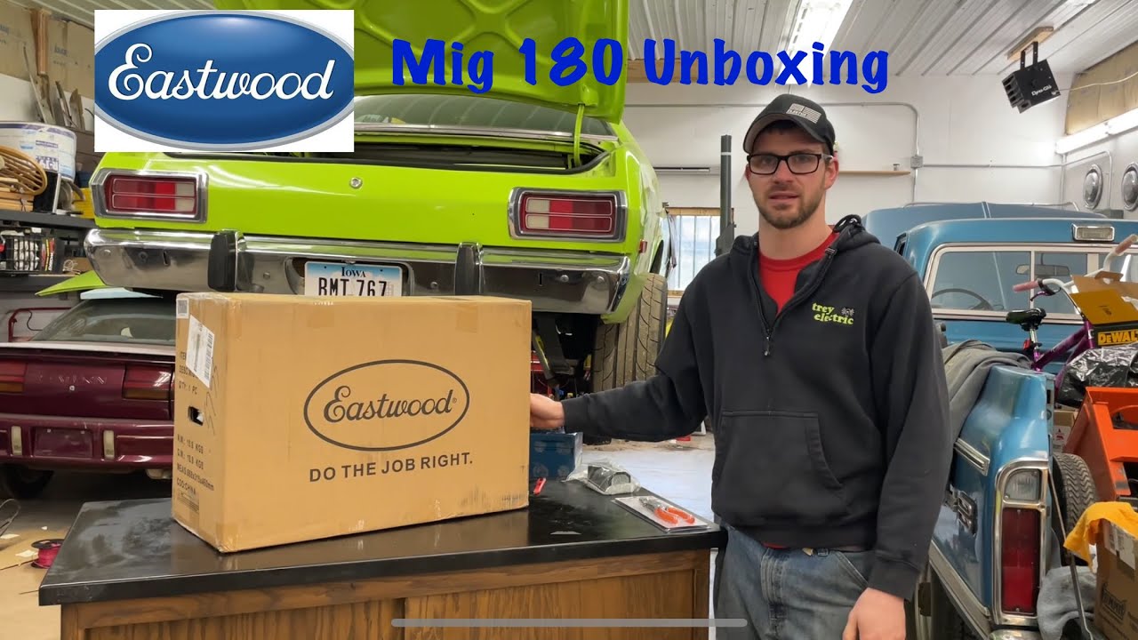 We Got a Welder! Eastwood Mig 180 Unboxing and Installation