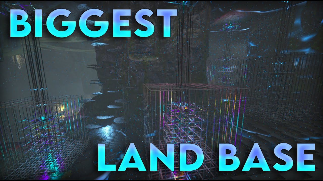 The BIGGEST LAND BASE EVER On BAMS ARK | Sunken Ramp and Ext Tree | Parabellum