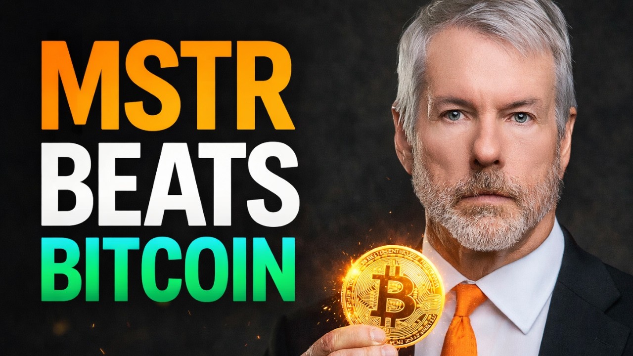 WHY MSTR WILL BEAT BITCOIN - BY A LOT!