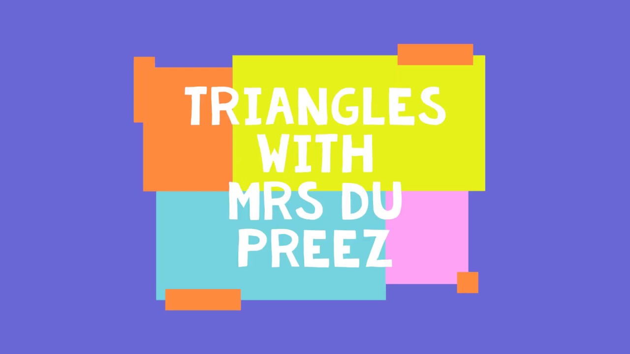 Maths Triangles- Types of Triangles and working out the missing angle