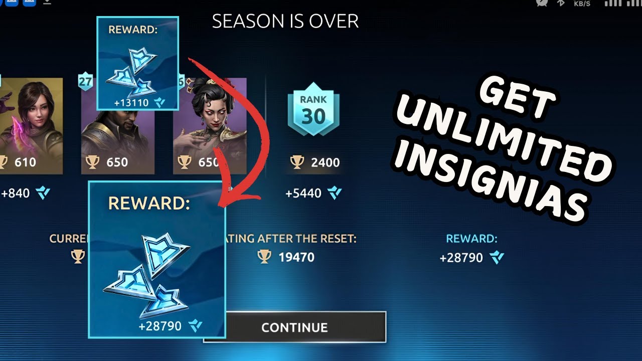 How to get More Insignias in Shadow Fight 4 Arena | Collect free Skin and seasonal rewards